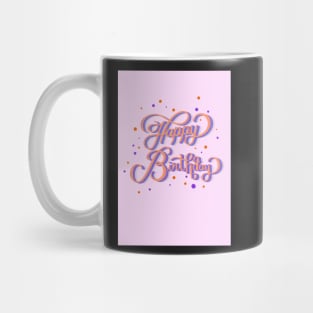 Hapy Birthday Greeting Card Mug